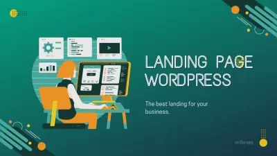 I will build and design a professional landing page on wordpress